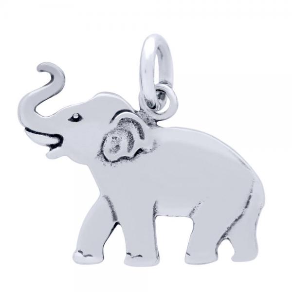 Pandantiv argint 925 in forma de elefant [2]